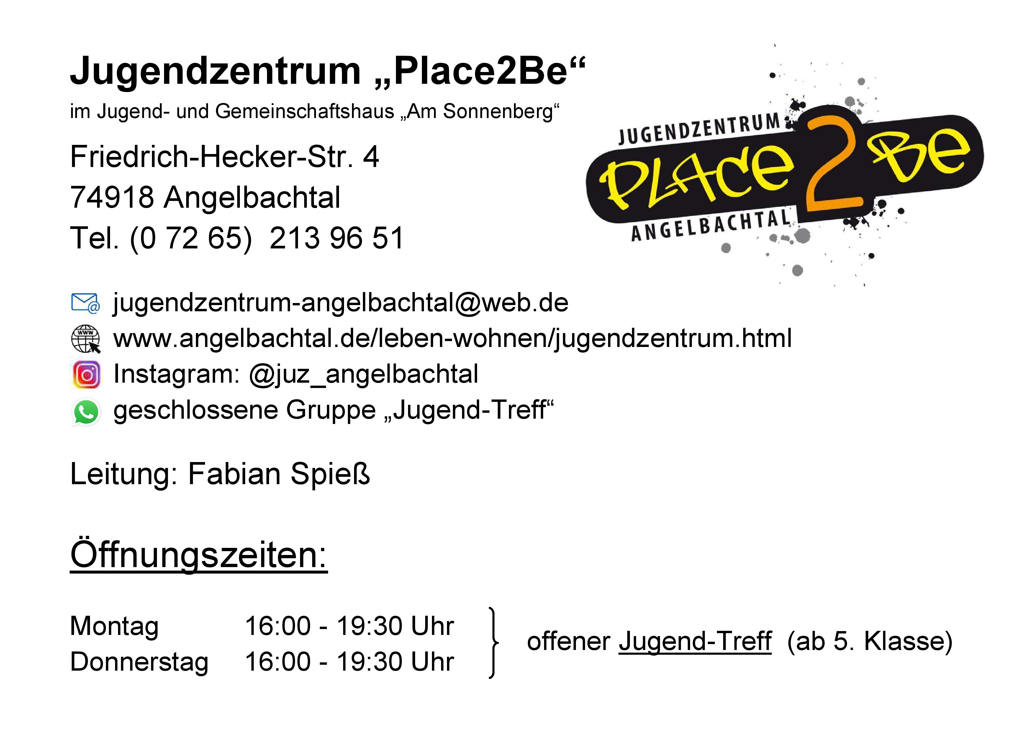 Schild Tür Adresse JUZ Juli 2024 2